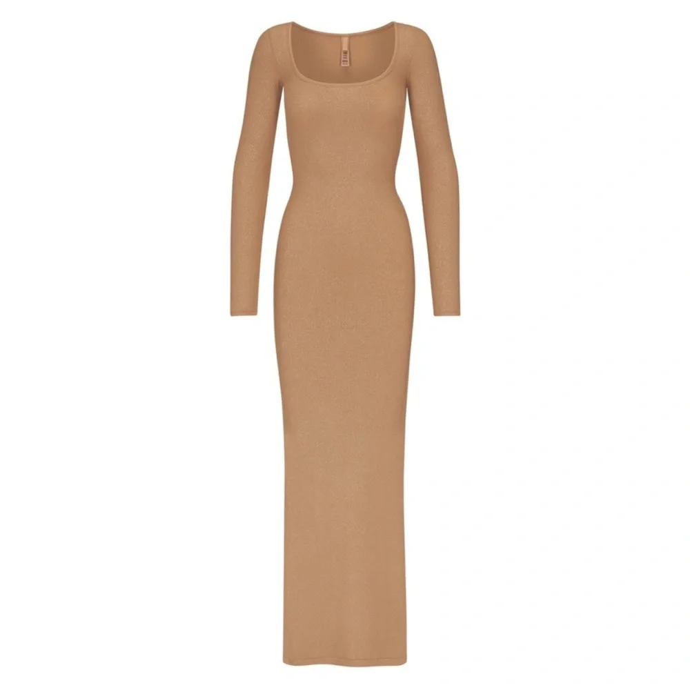 Skims Soft Lounge Long Sleeve Dress - Picture 2 of 6